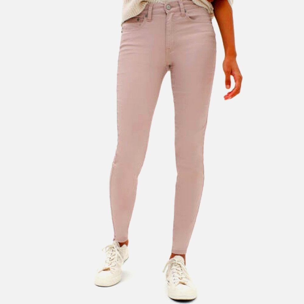 Aeropostale Rose Color High Waisted Jeggings